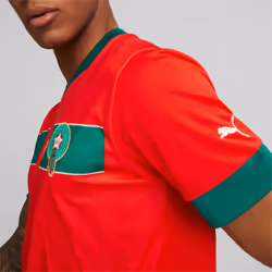 Maillot de football Maroc 22/23 - Rouge et vert