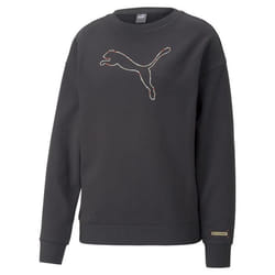 PUMA Better Crew FL Sweat Noir Phantom XS Femme