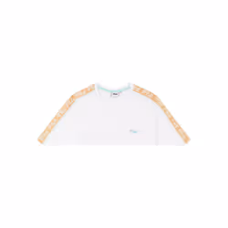 T-shirt Homme Fila Gaston - Blanc/Rose - Manches Courtes - 100% Coton