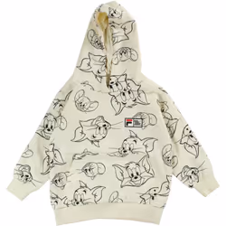Sweatshirt imprimé à capuche enfant Fila Tulsa