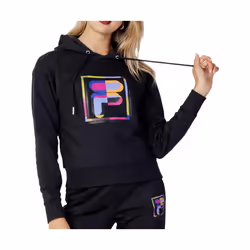 Sweatshirt crop top à capuche femme Fila Brissago
