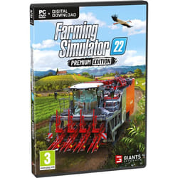 Giants Software Farming Simulator 22 - Premium Edition Chinois simplifié, Chinois traditionnel, Tchèque, Danois, Allemand, Néerlandais, Anglais, Espagnol mexicain, Finlandais, Français, Hongrois, Italien, Japonais, Coréen, Norvégien, Polonais, POR-BRA, Roumain, Russe, Suédois, Turc PC