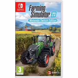 Jeu vidéo - Farming Simulator - 23 - Nintendo Switch - Simulation - Non compatible VR - 50g