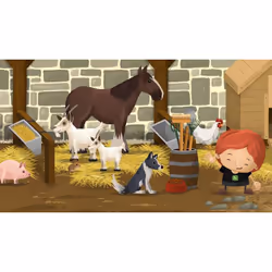 Giants Software Farming Simulator Kids Standard Chinois simplifié, Chinois traditionnel, Allemand, Néerlandais, Anglais, Espagnol, Français, Italien, Japonais, Coréen, Portugais, Russe Nintendo Switch - Vue supplémentaire 7