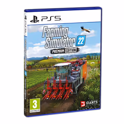 Giants Software Farming Simulator 22 - Premium Edition, PlayStation 5, Mode Multiplayer, Tout le monde