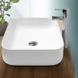ECD Germany Lavabo rectangulaire - Blanc