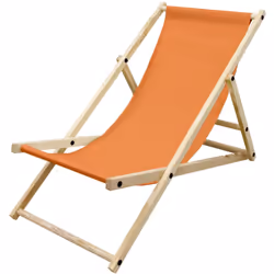 Livraison: 1x chaise longue Informations techniques : Matériau du cadre : bois de pin Matériau du plan de couchage : Tissu en ...