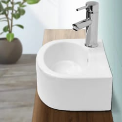 ECD Germany Lavabo Ovale 335x255 mm - Blanc