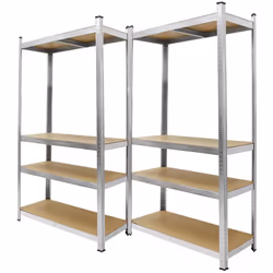 Livraison: 2x Étagère sans vis composée de: 8x Etagère en MDF 40x Image (long / court) 8x Croisillon 16x Profil L 8x Rail de  ...