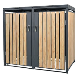 ML Design Box pour 2 Poubelles - Mélèze