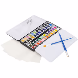 Description du produit : Prêt pour une aventure créative inoubliable ? Notre kit de 48 aquarelles est tout ce dont tu as beso ...