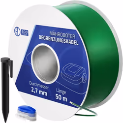Description du produit: Mettez de l'ordre dans votre jardin grâce à notre câble périphérique de 50 mètres de long pour robot ...
