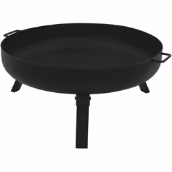 Description du produit : Bol à feu 60 cm avec pieds pliables : votre compagnon compact pour chaque aventure Rustique mais déc ...