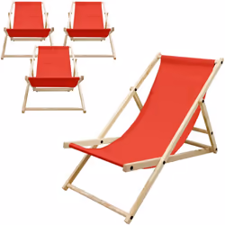 Description du produit: Que ce soit à la plage, dans le jardin ou sur le balcon, la chaise longue d'ECD Germany vous permet d ...