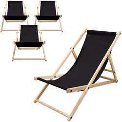 Description du produit: Que ce soit à la plage, dans le jardin ou sur le balcon, la chaise longue d'ECD Germany vous permet d ...