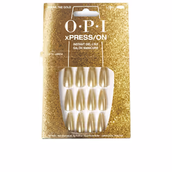 Opi xPRESS/ON Ongles artificiels Nail Art #Break the Gold