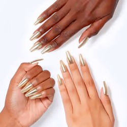 Opi xPRESS/ON Ongles artificiels Nail Art #Break the Gold - Vue supplémentaire 4