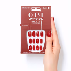 Opi xPRESS/ON Ongles Artificiels Iconic Shades #Big Apple Red - Vue supplémentaire 4