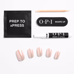 Opi xPRESS/ON Ongles Artificiels Nuances Iconiques #Throw Me a Kiss 30 unités