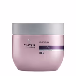 System Professional Color Save Mask, 400 ml, Unisexe, Cheveux colorés, Toutes les couleurs, Protection de la couleur, Brillan ...