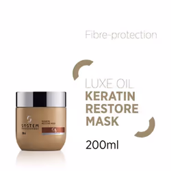 System Professional LuxeOil Keratin Restore Mask 200ml masque pour cheveux