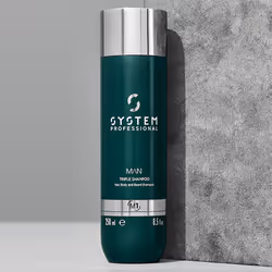 System Professional System Man Triple Shampoo 250 ml 2-en-1 Cheveux et corps Non-professionnel Hommes