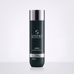 System Professional System Man Energy Shampoo, 250 ml, Shampoing, Non-professionnel, Hommes, Tous types de cheveux, Toutes le ...