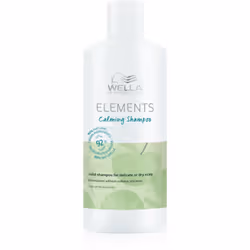 Soulagez votre cuir chevelu irrité et sensible en essayant le shampoing apaisant Wella Professionals Elements dont les agents ...