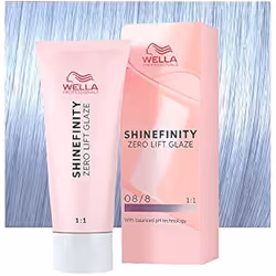 Coloration demi-permanente - Wella - Shinefinity Blue Pearl 08/8 - Blond Clair Perlé - 60ml - Liquide