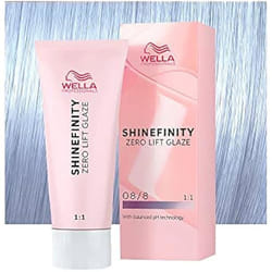 Coloration demi-permanente - Wella - Shinefinity Blue Pearl 08/8 - Blond Clair Perlé - 60ml - Liquide