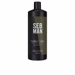 The Multitasker Shampoing 3 en 1 Peau, Cheveux et Barbe 1000 ml
