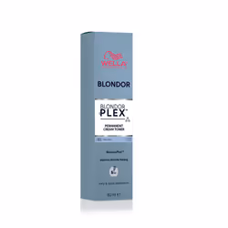 Wella BlondorPlex Cream Toner, Blonde, Pale Silver, Femmes, 60 ml, Brillant, Tube