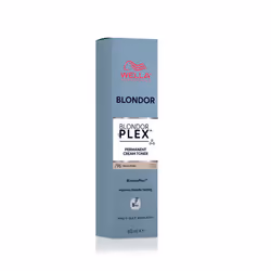 Wella BlondorPlex Cream Toner, Blonde, Sienna Beige, Femmes, 60 ml, Brillant, Tube