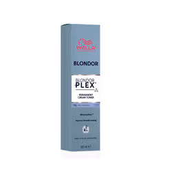Wella BlondorPlex Cream Toner, Blonde, Ultra Cool Booster, Femmes, 60 ml, Brillant, Tube