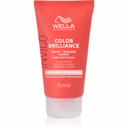 Sublimez l'éclat de vos cheveux avec le masque pour les cheveux fins et normaux Wella Professionals Invigo Color Brilliance.  ...