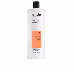 System 4 - Shampoing - Cheveux teints et abîmés avec affaiblissement avancé 1000 ml