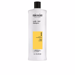 System 1 - Shampoing - Cheveux Naturels Légèrement Affaiblissants 1000 ml