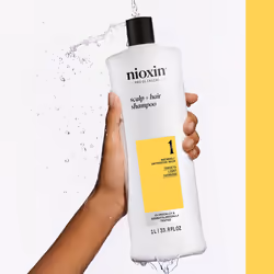System 1 - Shampoing - Cheveux Naturels Légèrement Affaiblissants 1000 ml