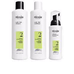 System 2 - Kit - Traitement pour cheveux naturels avec affaiblissement avancé 3 unités