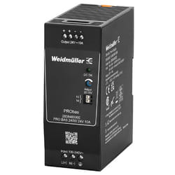 Weidmüller PRO BAS 240W 24V 10A unité d'alimentation d'énergie Noir