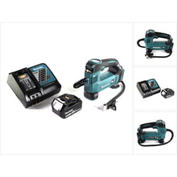 Dmp 180 RT1 Compresseur sans fil 18 v 8,3 bar + 1x Batterie 5,0 Ah + Chargeur - Makita