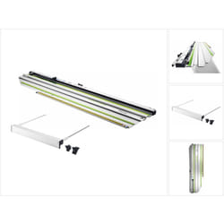 Festool FSK 420 Rail de coupe en bout 420 mm ( 769942 ) + PA-HK 55 Guide parallèle ( 576912 ) pour scie circulaire portative HKC 55 et HK 55