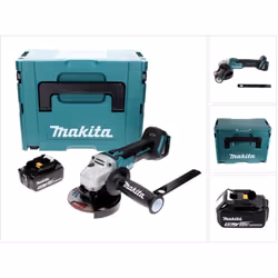 Contenu de la livraison: - 1x Makita DGA 506 Z Meuleuse d'angle sans fil sans balais 18 V Li-Ion Solo - 1x Disque de meulage  ...
