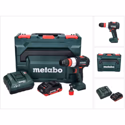 Contenu de la livraison: - 1x Metabo BS 18 LT BL Q Perceuse-visseuse sans fil 18 V (602334840) - 1x Mandrin à changement rapi ...