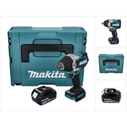 Makita - dtw 701 F1J Clé à choc sans fil 18 v 700 Nm 1/2'' xpt Brushless + 1x batterie 3,0 Ah + Makpac - sans chargeur
