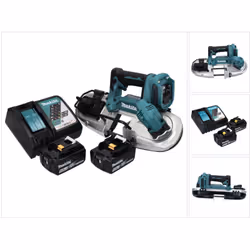 Contenu de la livraison: - 1x Makita DPB 183 Scie à ruban sans fil 18 V - 1x Clé à 6 pans 4 mm (783202-0) - 1x Lame de scie à ...