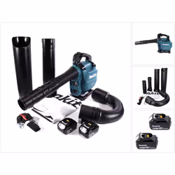 Contenu de la livraison: - 1x Makita DUB 363 - 1x tuyau de raccordement - 1x tube de soufflage - 1x clé hexagonale - 1x Kit d ...