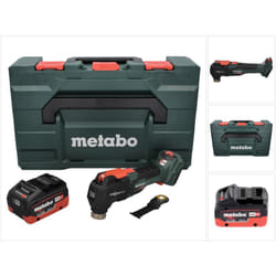 Mt 18 ltx bl qsl Outil multifonction sans fil 18 v sans balais Starlock Plus + 1x Batterie 5,5 Ah + Coffret x - sans chargeur - Metabo