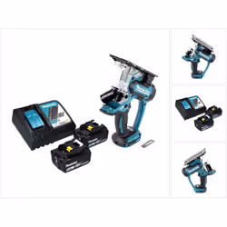 Contenu de la livraison: - 1x Makita DSD 180 Scie plaque de plâtre sans fil - 1x lame de scie pour plâtre 55 x 18 x 0,55 mm - ...