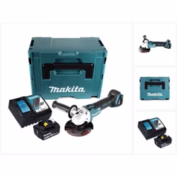 Contenu de la livraison: - 1x Makita DGA 504 Meuleuse d'angle sans fil 18V - 1x Disque de meulage Makita 125 mm (A-80656) - 1 ...